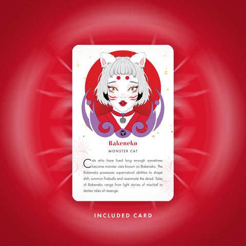 Bakeneko Square Style Kumihimo Necklace Choker