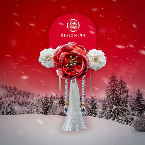 Yuki Onna Florals Barrette Hair Clip