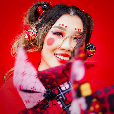 Zashiki Warashi Ornamental Hair Piece