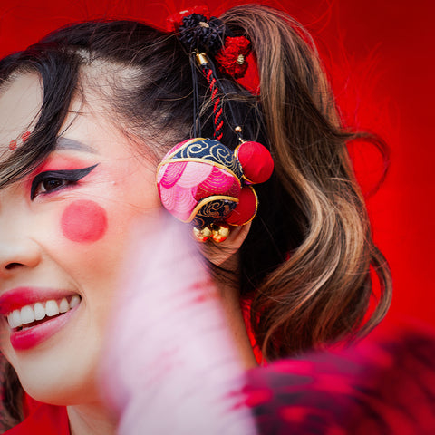 Zashiki Warashi Ornamental Hair Piece