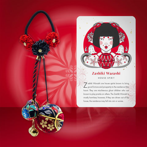 Zashiki Warashi Ornamental Hair Piece