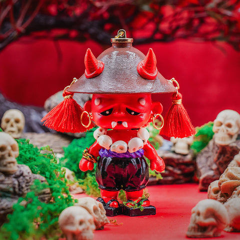 Oni Figurine Keychain (Cursed Edition)