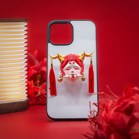 3D Demoness Oni Popsocket