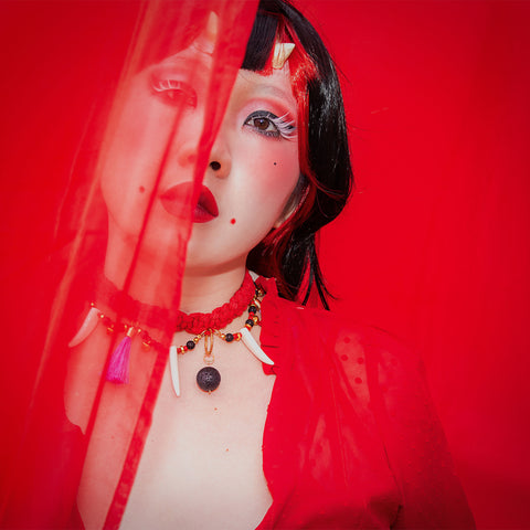 Oni Macrame Choker Necklace