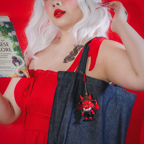Oni Figurine Keychain (Cursed Edition)