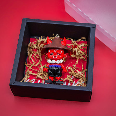 Oni Figurine Keychain (Cursed Edition)